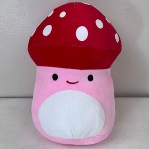 Squishmallows Malcolm the Mushroom Pink Plush Toy 12‎ Inch Stuffed Animal